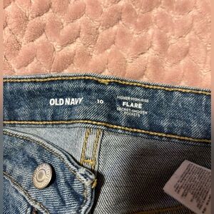 Old navy high rise flare jeans
